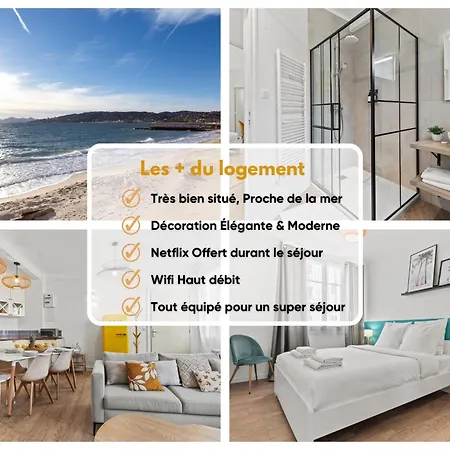 Beautiful And Cozy 3 Bedrooms In * Antibes